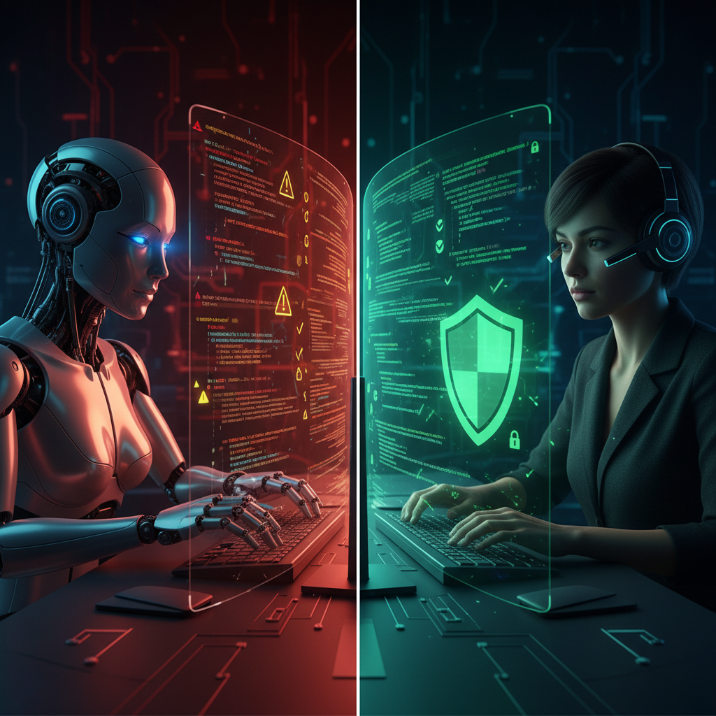 AI code generation vs human security review